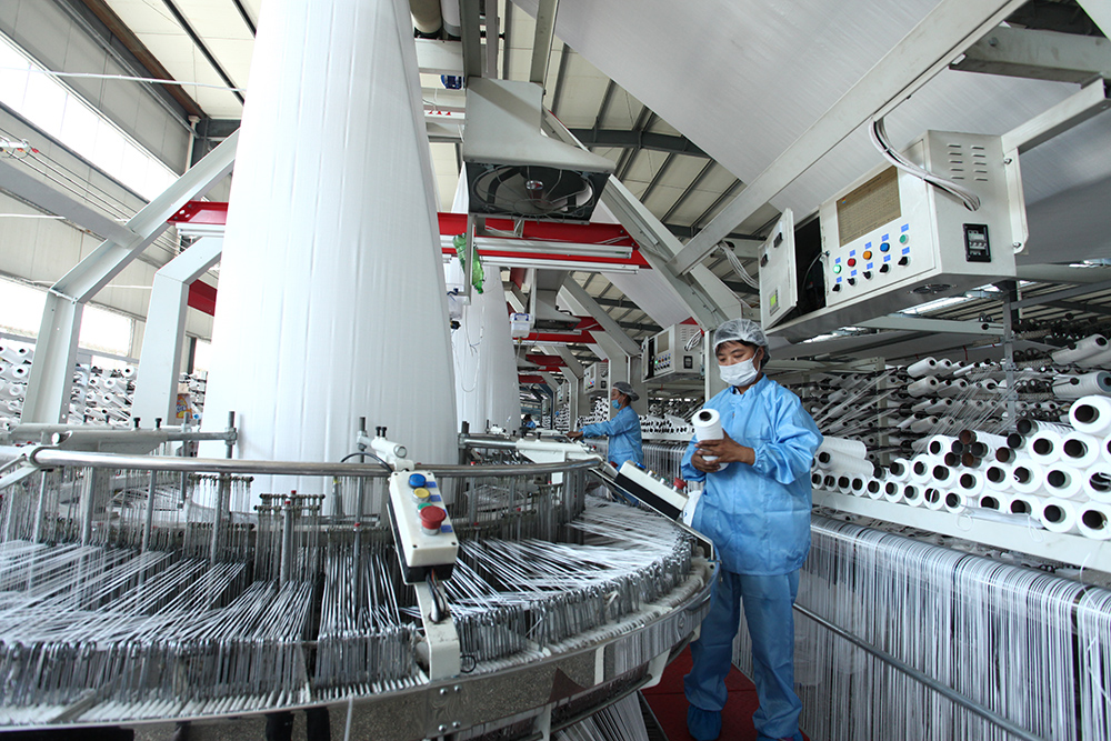 完善的织布工艺